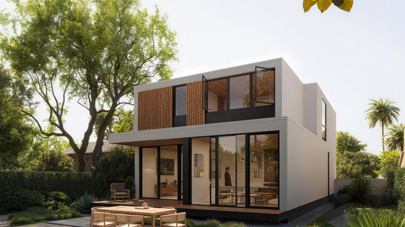 off-site construction modular apartment