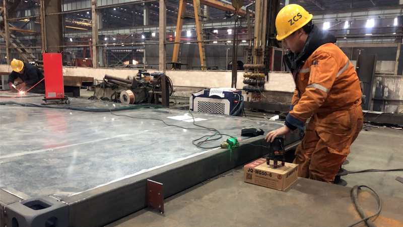 Light steel houses in production 01