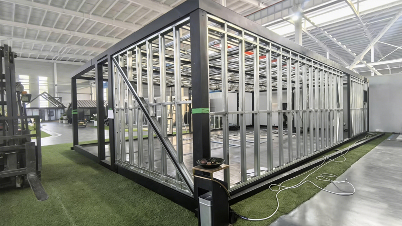 ZCS steel structure prefabricated house fireproof wall