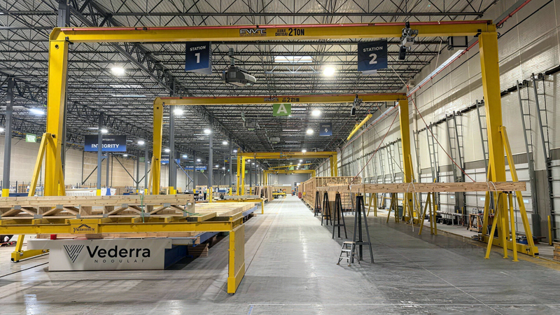 Vederra Modular factory affordable energy-efficient housing modules