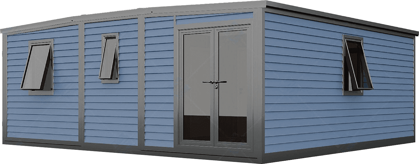 Folding expandable house