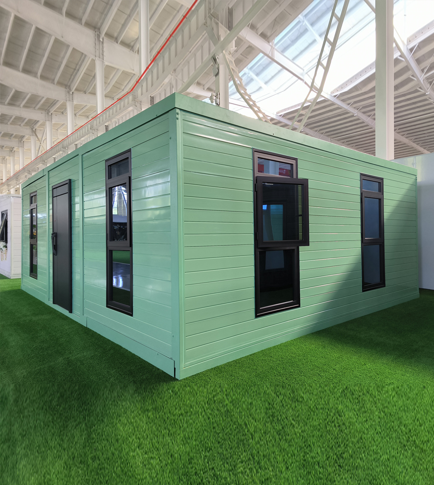 12 minutes per wall, 2 hours per room! Modular "Good House" Product System