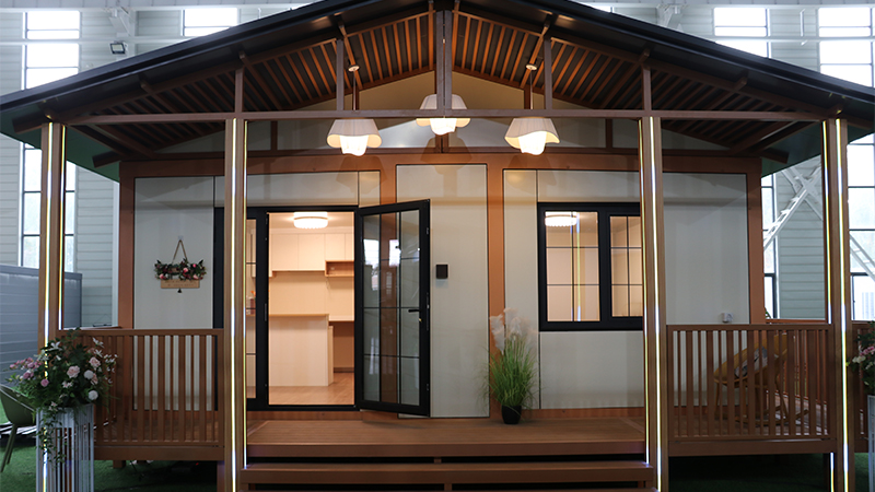 Light steel small villa