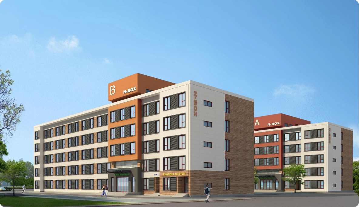 White-collar apartment project-Tianjin | ZCS Modular House